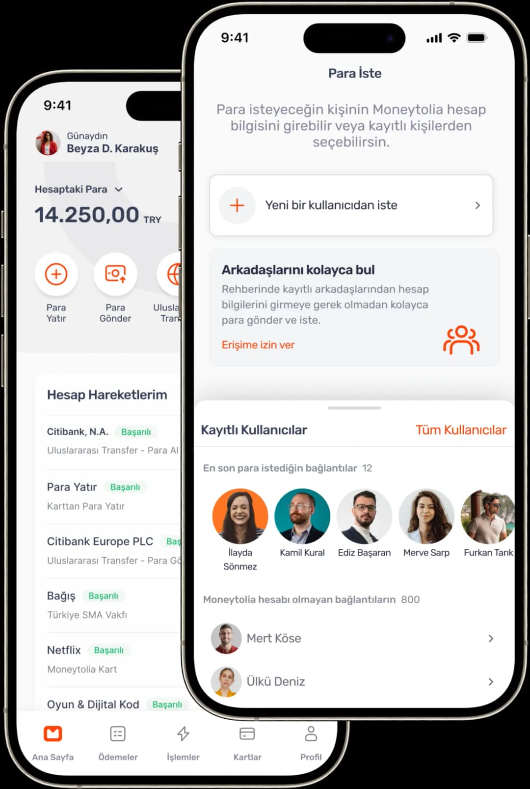 Moneytolia Para İste